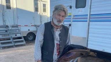 In a now deleted Instagram post from Alec Baldwin  a picture shows the actor on the set of Rust taken before the incident which left one person dead 